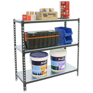 Simonrack Schwerlastregal SIMONCLICK 3 8425437097003 anthrazit, silber 90,0 x 30,0 x 100,0 cm