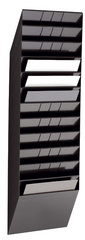 DURABLE Wand-Prospekthalter-Set "FLEXIBOXX 30,50cm (12"), A4 Prospektspender im