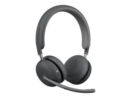 LOGITECH HEADSET - Zone Wireless 2 UC - GRAPHITE TEAMS - 2.4GHZ/BT - EMEA-914 -