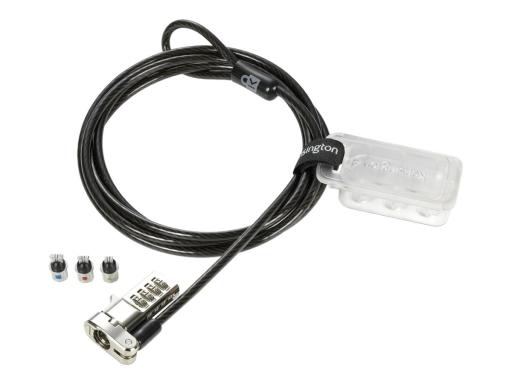 KENSINGTON Notebookschloss Universell 3in-1 Kombination