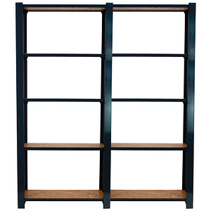 Simonrack Schwerlastregal OFFICLICK 5 8425437127816 anthrazit, braun 160,0 x 30,0 x 210,0 cm