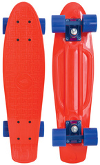 SCHILDKRÖT Retro Skateboard Native Red