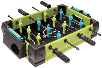 SCHILDKRÖT Mini Tisch Kicker, (B)500 x (T)450 x (H)100 mm