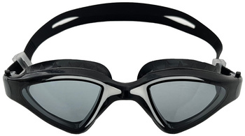 SCHILDKRÖT Erwachsenen-Schwimmbrille "Murano", weiß/schwarz