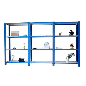 Simonrack Schwerlastregal OFFICCLICK 4 8435104998519 blau, weiß 270,0 x 40,0 x 150,0 cm