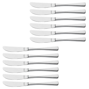 12 Amefa Messer Atlantic silber