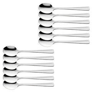 12 Amefa Kaffeelöffel Atlantic silber