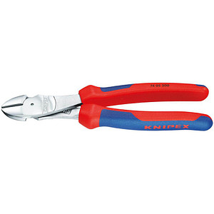 KNIPEX Kraft 74 05 180 Kraft-Seitenschneider