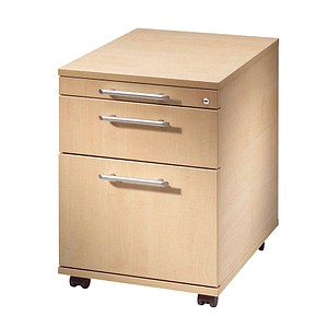 HAMMERBACHER AC20 Rollcontainer ahorn 3 Auszüge 42,8 x 58,0 x 59,0 cm