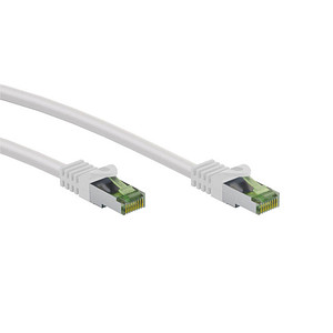goobay RJ-45 Netzwerkkabel 1,0 m weiß