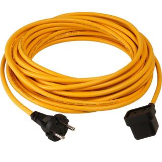 Zubehör/Ersatzteil: Numatic Schnellwechsel-Netzkabel NuCable, 3-adrig x 1,50 mm² | 15,0 m Farbe gelb, passend für Staubsauger PPR200-12 (Henry plus), NPR200A, PPR200a PPT220A