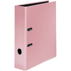FALKEN Pastell Color Ordner Flamingo Pink Karton 8,0 cm DIN A4