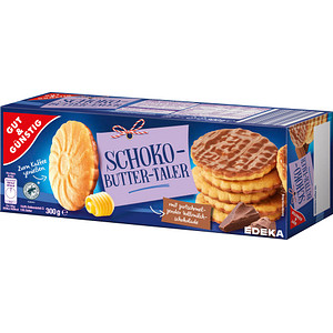 GUT&GÜNSTIG Schoko Buttertaler Gebäck 300,0 g