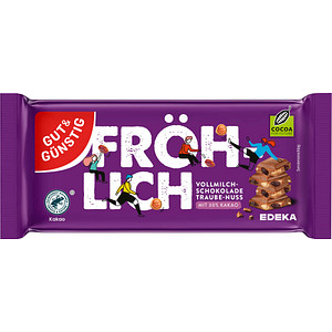 GUT&GÜNSTIG FRÖHLICH Schokolade 100,0 g
