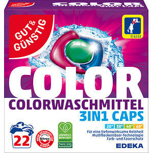 GUT&GÜNSTIG COLOR Waschmittel 22 Pads