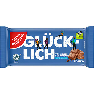 GUT&GÜNSTIG GLÜCKLICH Schokolade 100,0 g