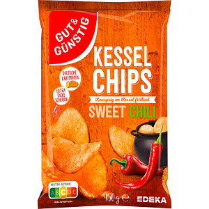 GUT&GÜNSTIG Kessel Sweet Chili Chips 150,0 g