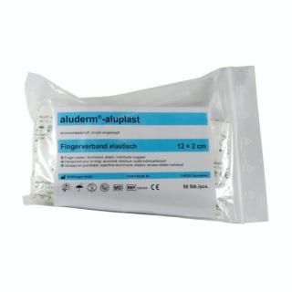aluderm® -aluplast elastisch, 12 x 2 cm | 50 Stück einzeln eingesiegelt Fingerverband