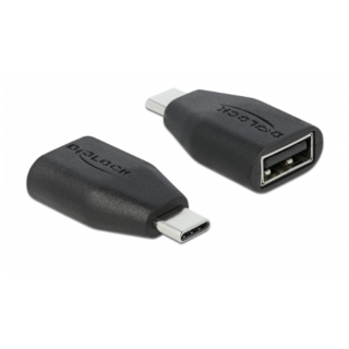 DELOCK USB Datenblocker USB Type-C  Stecker zu Typ-A Buchse