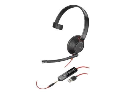 HP Poly Blackwire 5210 Monaural USB-A Headset