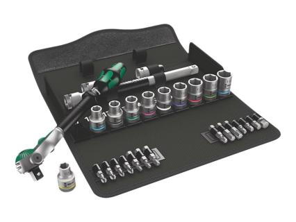 WERA Metall Knarre Zyklop Speed 1/2" Set
