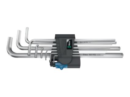 WERA 950L/9 Christmas Hex-Plus HF 1 Winkelschlüsselsatz