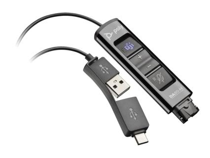 HP Poly DA85-M USB to QD Adapter