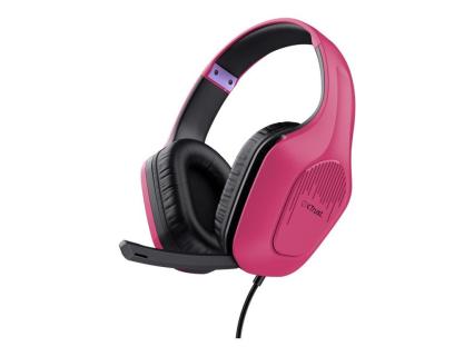 TRUST GXT415P ZIROX HEADSET - PINK