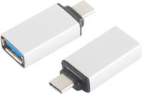 S-CONN 14-05015 USB 3.1 C USB 3.0 A Silber Kabelschnittstellen-/adapter (14-050