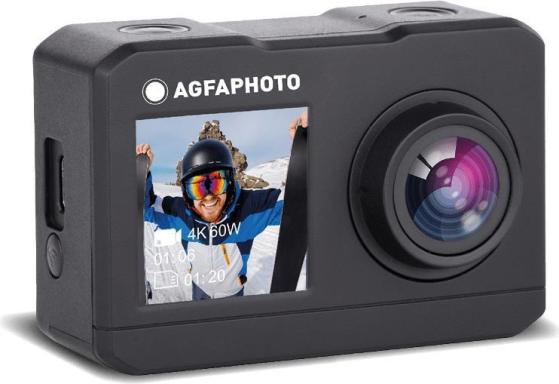 AGFA Photo 4K, Dual-Display, Wasserfest, WLAN, Zeitlupe/Zeitraffer (AC7000BK)