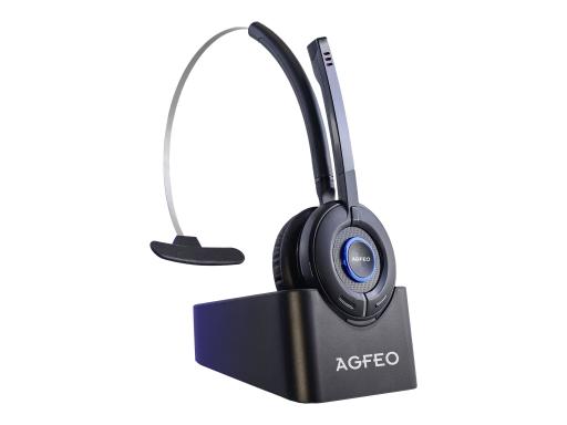 AGFEO Dect Headset IP, schnurloses Headset. ?Anschlussart: über DECT IP-Basis ?
