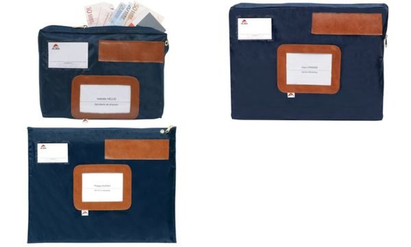 ALBA Banktasche POPLAT, aus Nylon , blau (74800025)