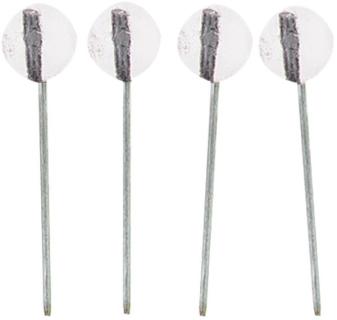 Markierungs-/Rundkopf-/Landkartennadel Kopfd.5mmx16mm glasklar