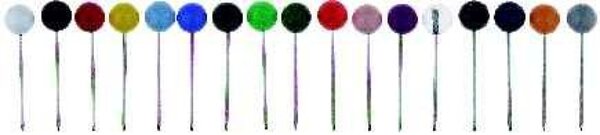 Markierungs-/Rundkopf-/Landkartennadel Kopfd.5mmx16mm sortiert