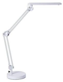 Tischleuchte LED, mit Fuß, weiß 20 LED´s, 230V / 7W, neutralweiß,