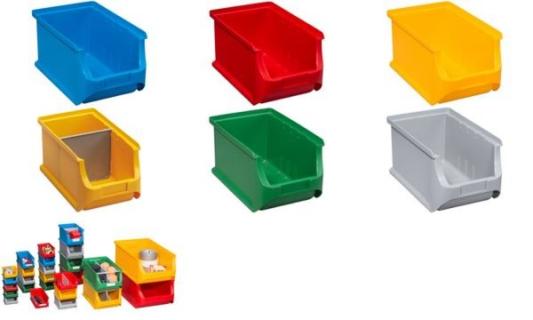 ALLIT Lagersichtbox (B x H x T) 150 x 125 x 235 mm Gelb 456210 1 Stück (456210)