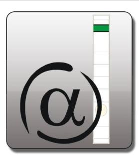 Rückenschild lang/schmal selbstklebend, Farbe weiß