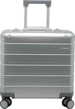 ALUMAXX Business Overnighttrolley, mit Vollalukoffer, silber