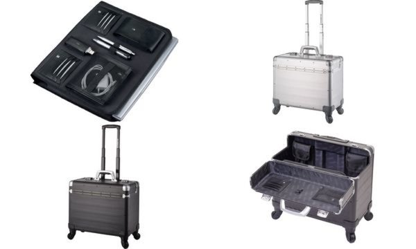 ALUMAXX Pilotenkoffer PANDORA, Al uminium, schwarz matt (5317958)