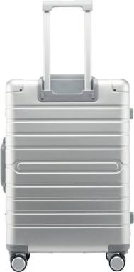 ALUMAXX Reisetrolley, mit Vollalukoffer, silber