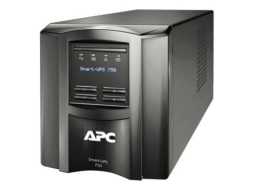 APC Smart-UPS 750VA LCD 230V Tower SmartSlot USB 5min Runtime 500W with SmartCo