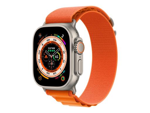 APPLE Watch Ultra Titanium Cellular 49mm Alpine Loop orange Medium