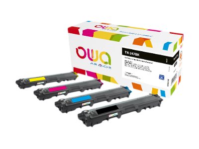 ARMOR OWA Toner komp. Brother TN-247BK schwarz (3.000 S.) m. Chip