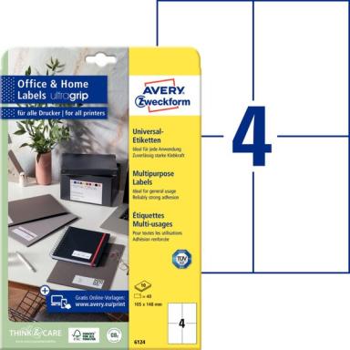 Image AVERY_ETIKETT_105x148mm_10_Blatt_Inkjet_Laser_img1_3799786.jpg Image