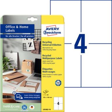 Image AVERY_ZWECKFORM_40_Etiketten_LR3483-10_wei_img3_3724413.jpg Image