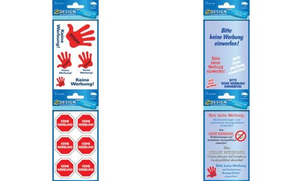 AVERY Zweckform Hinweisetikett Bit te keine Werbung (72059508)