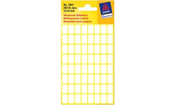 AVERY Zweckform Vielzweck-Etiketten , 54 x 35 mm, weiß, KP (7203087)