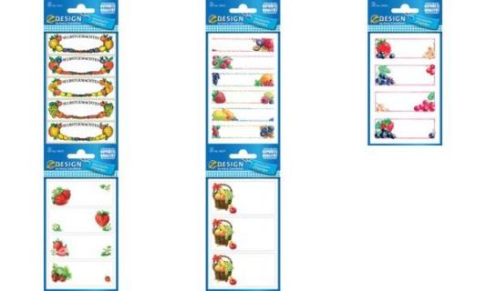 AVERY Zweckform Z-Design Haushaltse tiketten Erdbeere & (72059550)