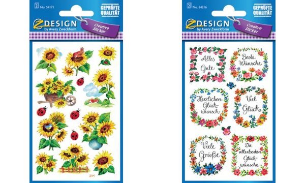 Image AVERY_Zweckform_Z-Design_Sticker_So_nnenblumen_img1_4388719.jpg Image