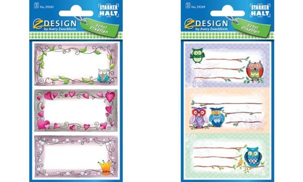 Image AVERY_Zweckform_ZDesign_Buchetikett_en_Eule_img5_4403238.jpg Image